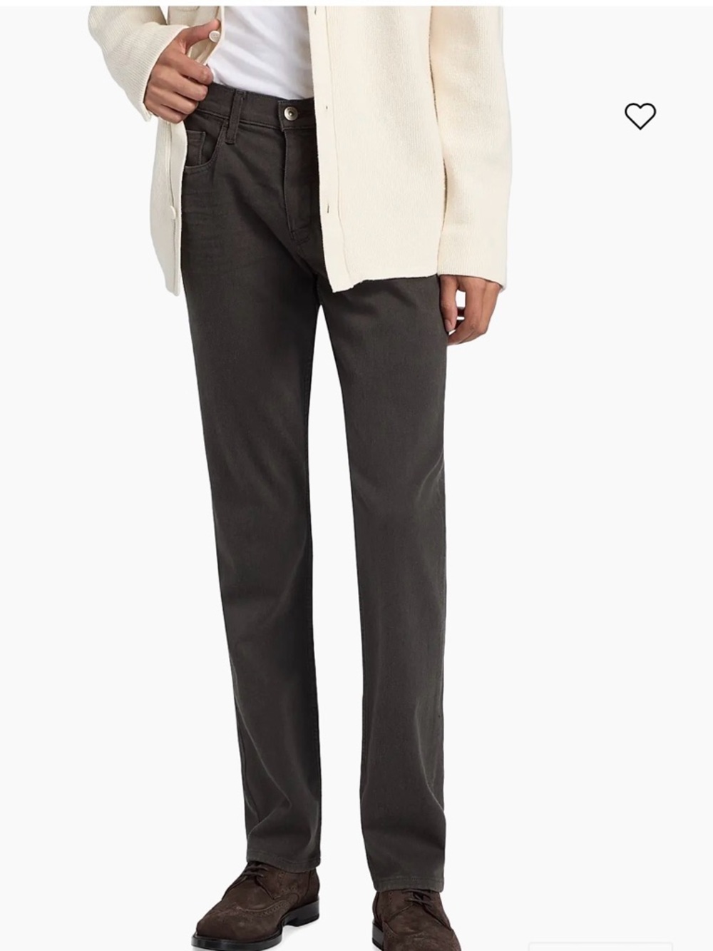 Federal Corduroy Men's Straight-Leg Jeans Shaded Glen - Picture 3 of 9
